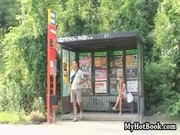 Русский порно стриптиз на улице